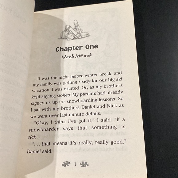 A Jigsaw Jones Mystery #29: The Case of the Snowboarding Superstar - Novel - Picture 4 of 5